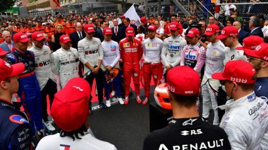 Minuto de silencio por Niki Lauda antes del GP de Mónaco