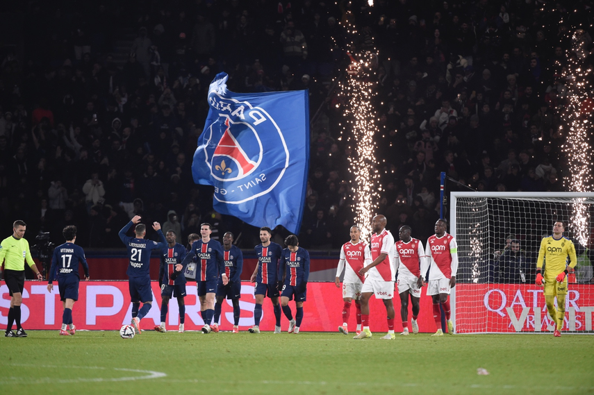 El PSG venció al Mónaco con un Ousmane Dembélé goleador