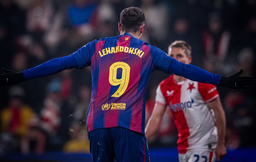 Champions League: FC Barcelona doblegó al Slavia con dos goles de Fermín