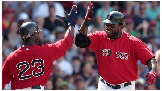 MLB: Medias Rojas 8, Reales 1; Ortiz pega jonrón