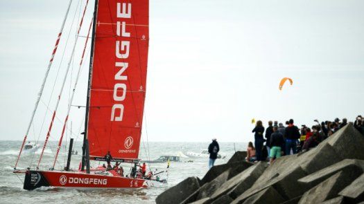 El barco chino Dongfeng gana la Volvo Ocean Race por delante del español MAPFRE