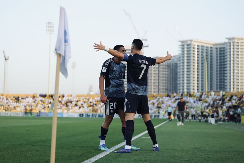 Cristiano Ronaldo lidera goleada del Al Nassr en la Champions de Asia