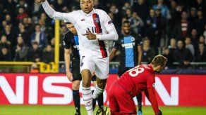 El PSG aplasta al Brujas de la mano de Mbappé e Icardi