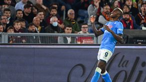 Osimhen fue víctima de gritos racistas en su visita a Roma