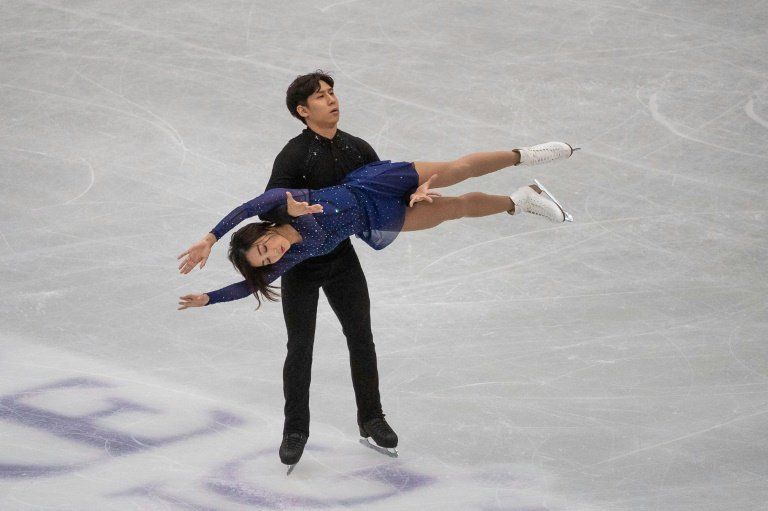 Los chinos Sui y Han, campeones del mundo de patinaje artístico en parejas