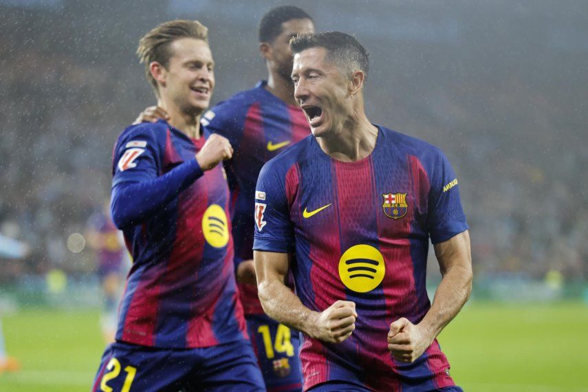 FC Barcelona vence al Celta con Hat Trick de Robert Lewandowski