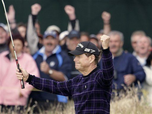 Watson sigue en la delantera en Abierto Británico