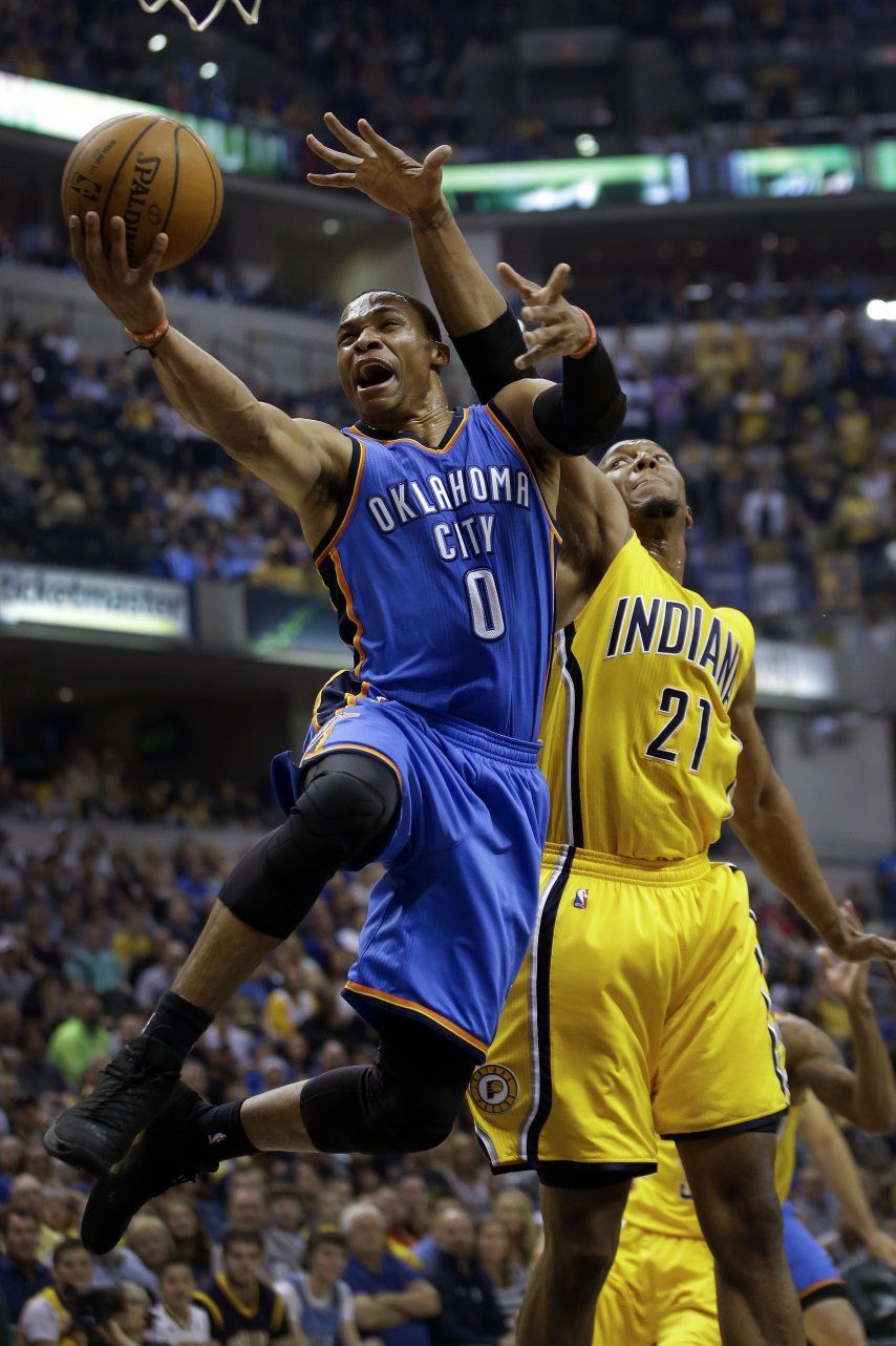 Westbrook impresiona con 54 puntos, pero Pacers ganan