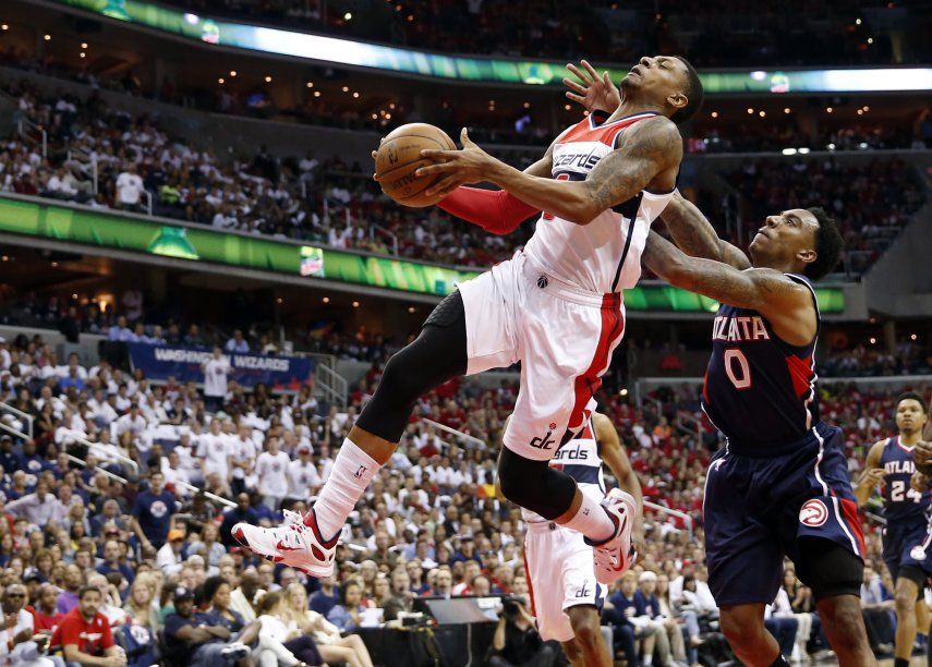 Pierce y los Wizards fulminan a los Hawks
