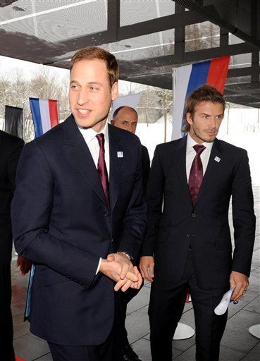 Prí­ncipe Guillermo apoya en Zurich candidatura a sede de Mundial