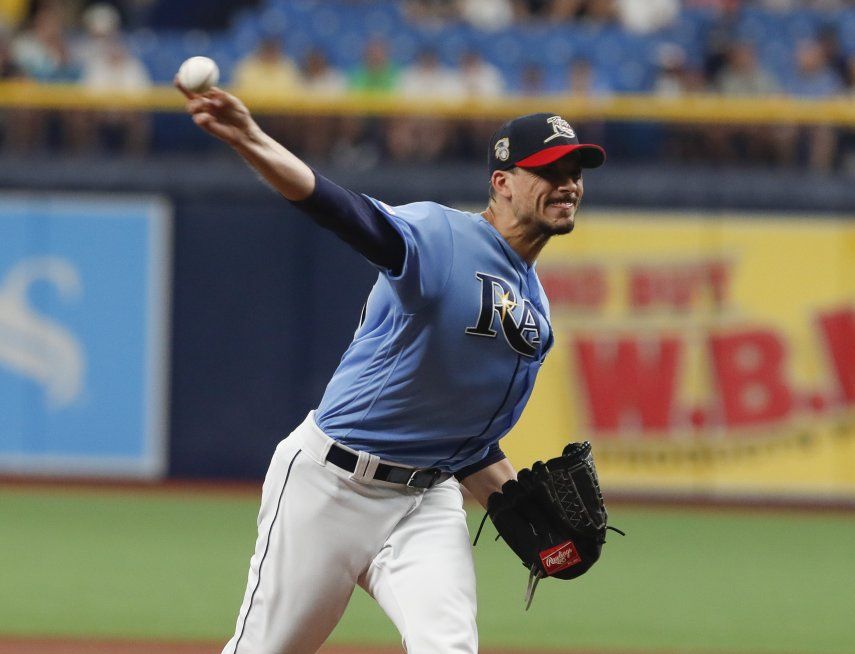 Morton logra 10ma victoria y Rays vence 2-1 a Yanquis