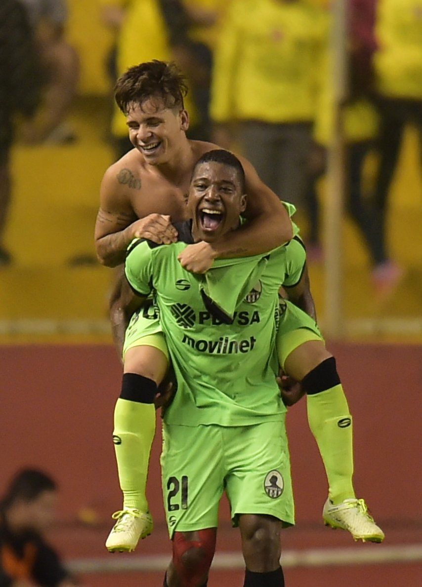 Ricardo Clarke anota en Copa Libertadores con Zamora