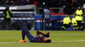 Neymar sale lesionado en partido del PSG