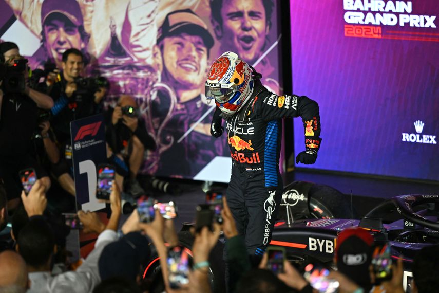 Max Verstappen se llevó el Gran Premio de Baréin de Fórmula 1