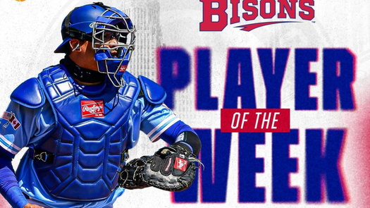 Christian Bethancourt ganó el premio al Jugador de la Semana con los Buffalo Bisons