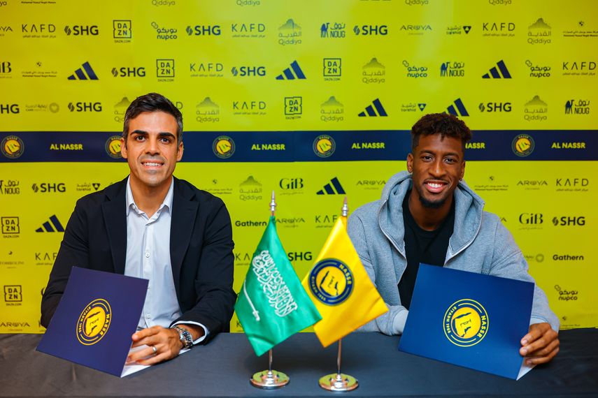 Al Nassr hace oficial la llegada de Kingsley Coman