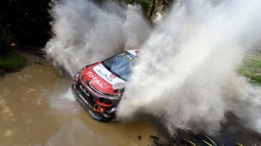 Ostberg lidera el Rally de Australia, Ogier toma ventaja por el título
