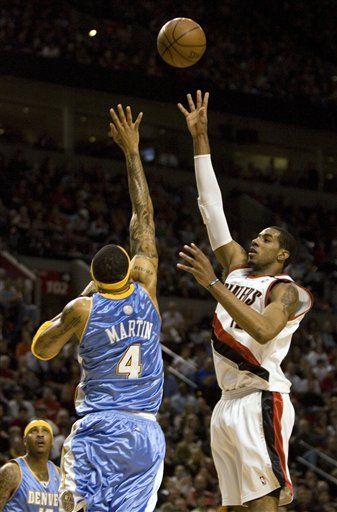 NBA: Trail Blazers 104, Nuggets 76; Portland gana ventaja de casa