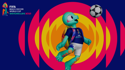 Copa Mundial de Beach Soccer 2025: La tortuga Tikay es la mascota oficial