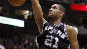 Duncan es máximo anotador de la historia de los enrachados Spurs
