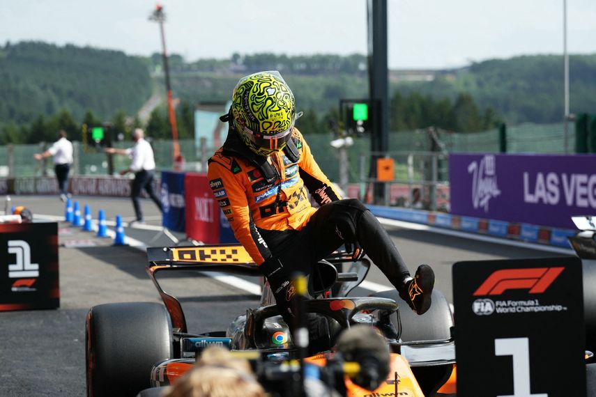 &nbsp;Gran Premio de Bélgica: Lando Norris logra la Pole Position