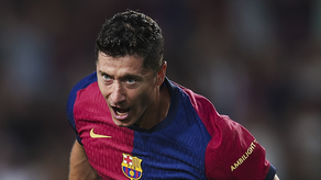 Robert Lewandowski certificó el triunfo del FC Barcelona ante el Athletic