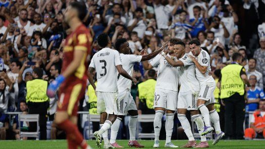 Champions League: Real Madrid remonta al Marsella con doblete de Mbappé