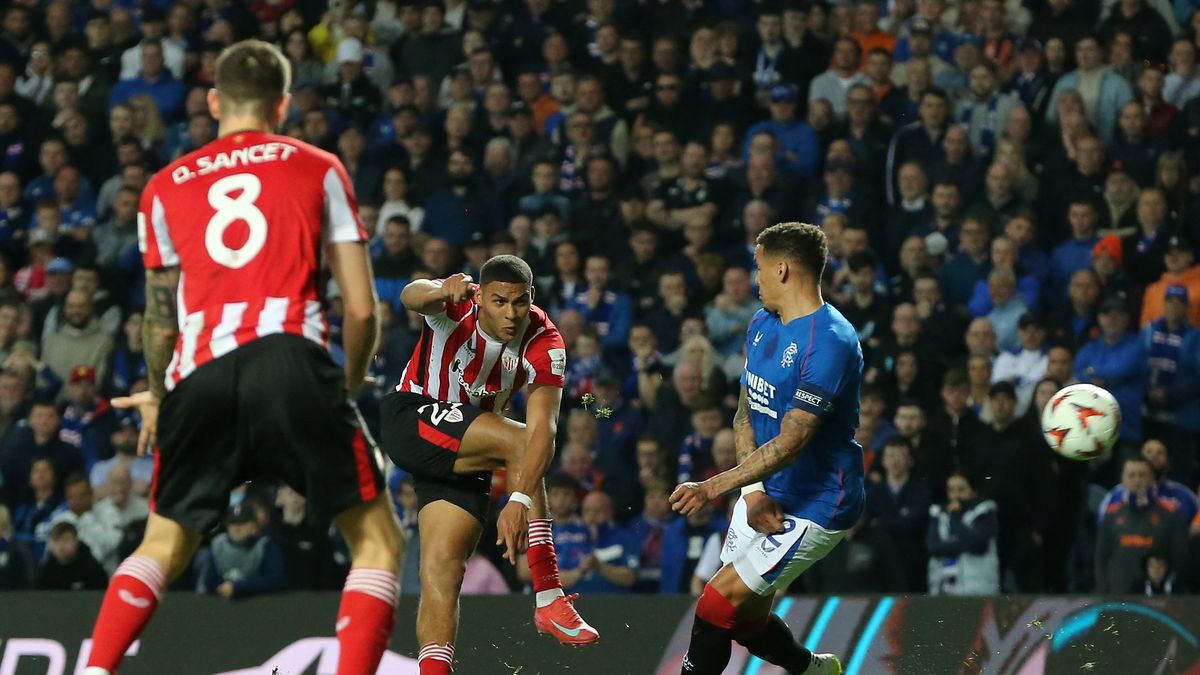 Athletic Club empata sin goles ante el Rangers en Europa League