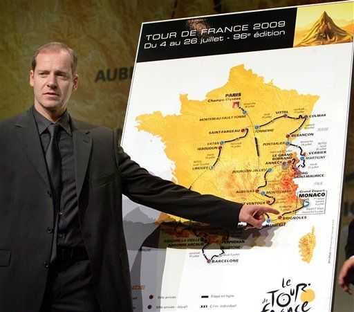Tour de Francia 2009 terminará con difí­cil ascenso