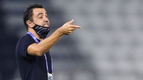 Xavi Hernández, DT del Barcelona.