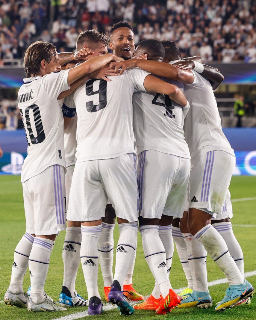 Real Madrid campeón de la Supercopa de Europa.