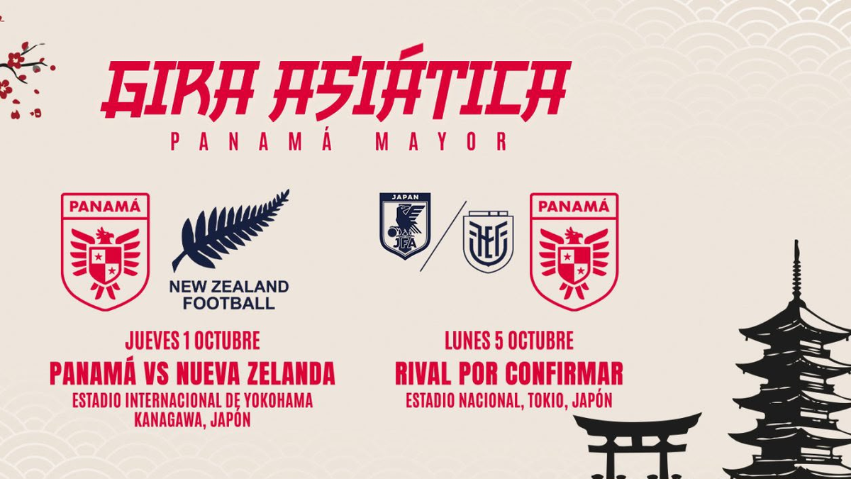 FPF confirma gira asiática para la Selección de Panamá