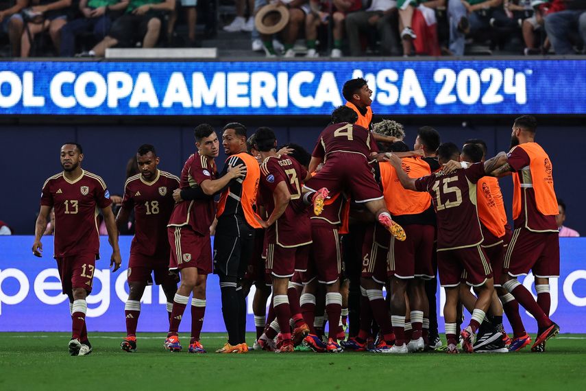 Copa América 2024: Venezuela vence a México y avanza a cuartos
