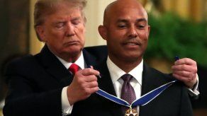 Mariano Rivera condecorado por Donald Trump en Estados Unidos