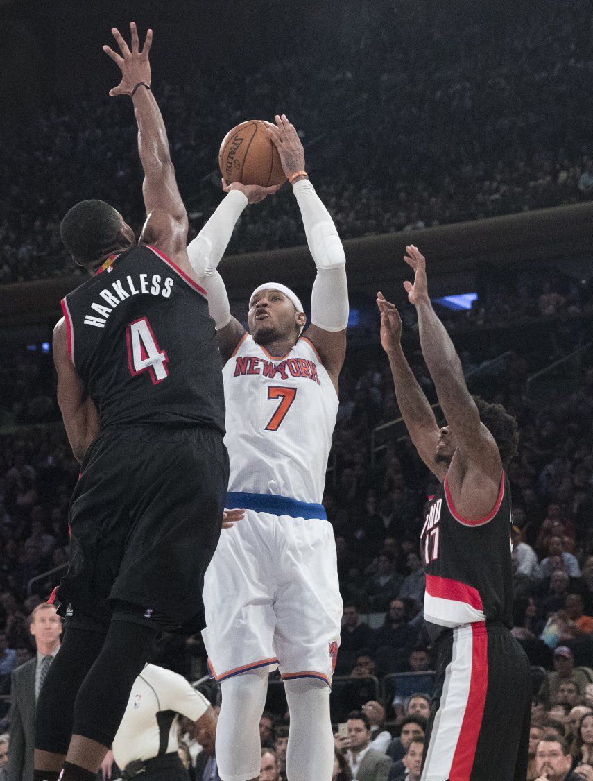 Porzingis y Rose conducen a Knicks a victoria ante Blazers
