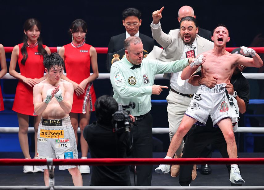 Ricardo Sandoval sorprendió al japonés Kenshiro Teraji en Yokohama