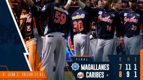 Venezuela: Leroux y Apodaca dan triunfo a Magallanes