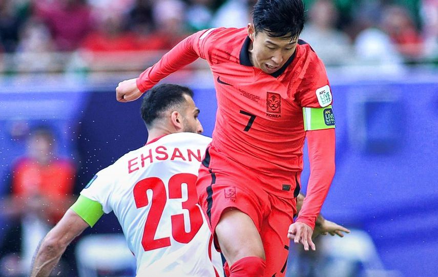 Copa Asia: Corea del Sur rescata un punto ante Jordania