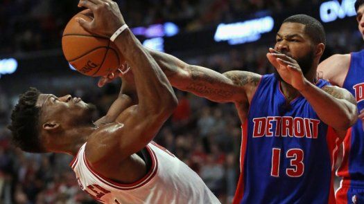Los Pistons vencen a los Bulls en cuatro tiempos extras