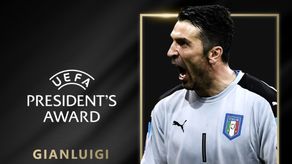 Gianluigi Buffon recibirá el Premio Presidente de la UEFA