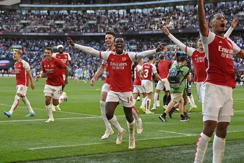 Arsenal se corona campeón de la Community Shield