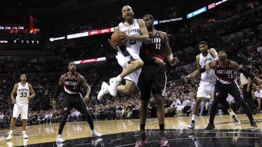 Los Spurs arrancan al frente en la semifinal de la Conferencia Oeste al vencer a Portland