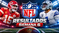 NFL: Resultados de la semana 6 en la National Football League NFL: Resultados de la semana 6 en la National Football League