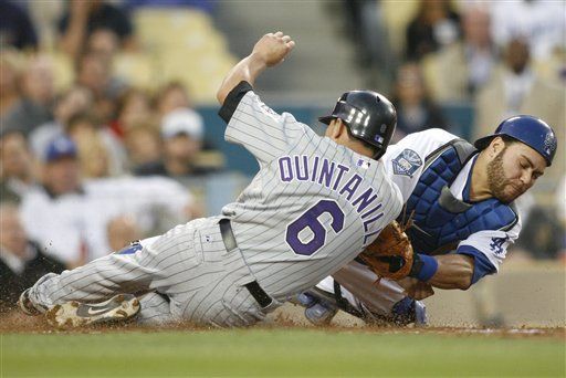 MLB: Rockies 3, Dodgers 0
