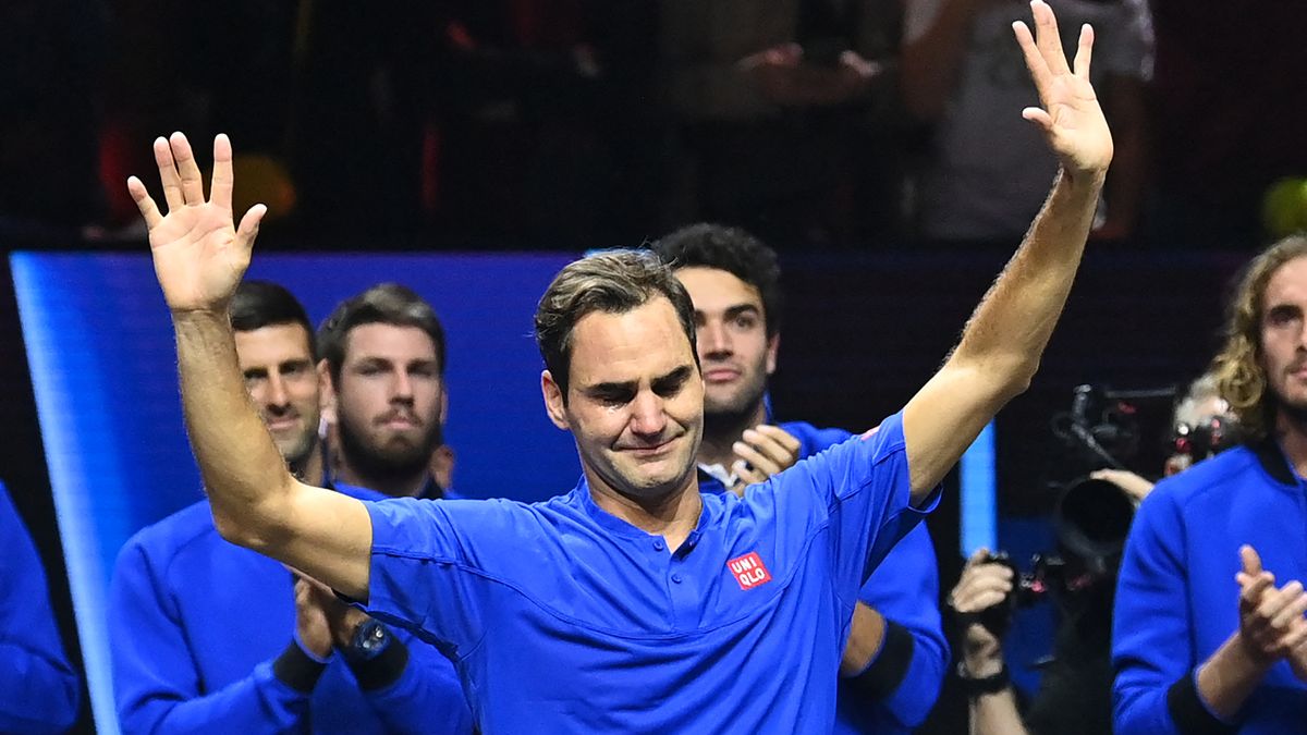 EMOTIVO. Entre lagrimas Roger Federer pone fin a su carrera