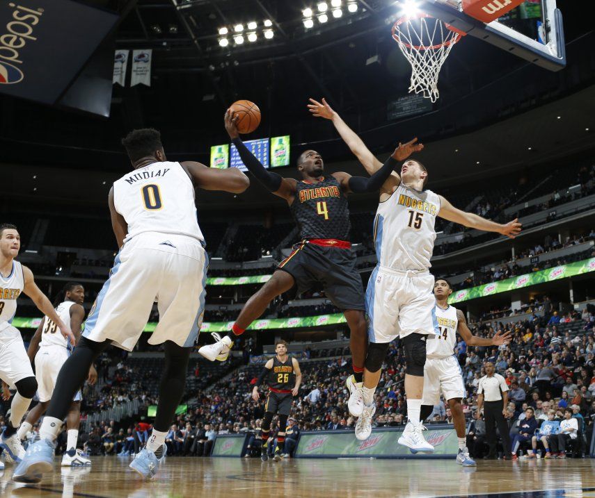 Horford anota 18 y Hawks doblegan a Nuggets