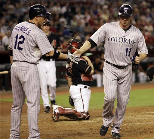 MLB: Rockies 10, Diamondbacks 4; Tulowitzki jonronea