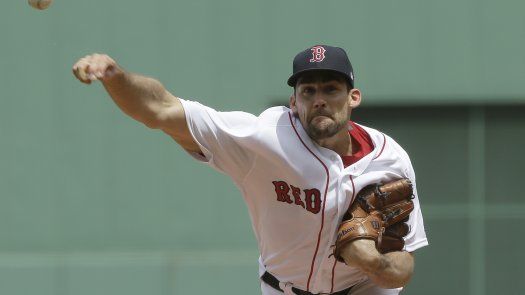 Eovaldi luce en blanqueada de Medias Rojas sobre Mellizos
