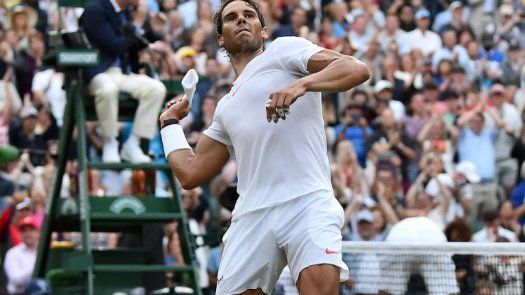 Nadal vence a Del Potro y disputará semifinal de Wimbledon con Djokovic