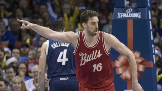 Butler y Gasol guían a Bulls en triunfo 105-96 sobre los Thunder en NBA